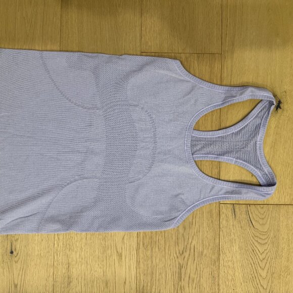 Lululemon Swiftly Tech Racerback Heathered Lilac -Size 6 - Picture 10 of 10
